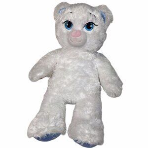Build-A-Bear Disney Frozen II Elsa Teddy Bear Plush Heartbeat 17” Retired